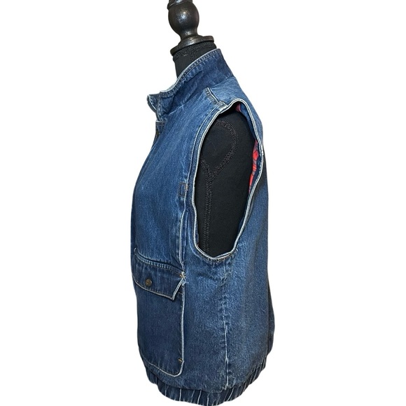 Vintage Izod Denim vest size M - Picture 4 of 8